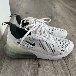 Nike White and Black Athletic Shoes